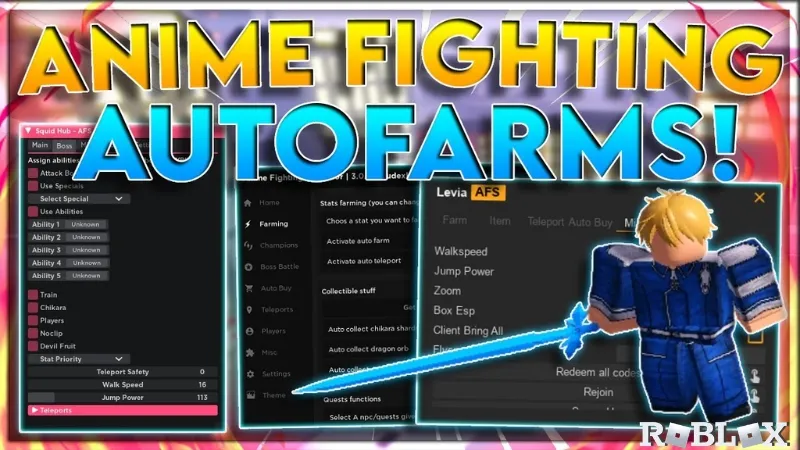 Gioi Thieu Ve Script Anime Fighting Simulator