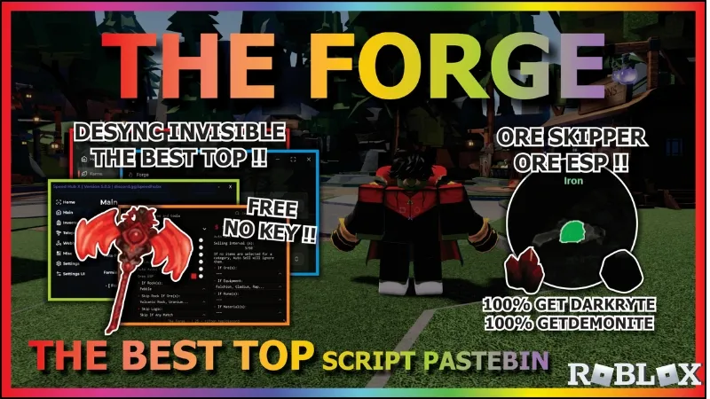 Gioi Thieu Ve The Forge Beta Script