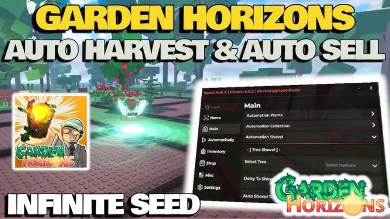 Điểm Nổi Bật Trong Hack Garden Horizons