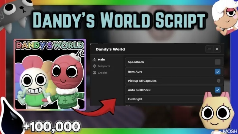 Giới Thiệu Tổng Quan Về Script Dandy's World