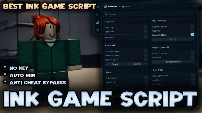 Tính Năng Script Trong Hack Ink Game