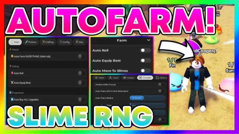Tính Năng Script Trong Hack Slime RNG